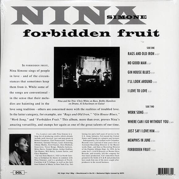 Nina Simone Forbidden Fruit Deluxe Gatefold Vinyl LP Record New & Sealed Album - Picture 4 of 6